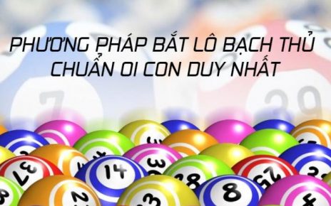 Cách Bắt Bạch Thủ Lô 1 Con